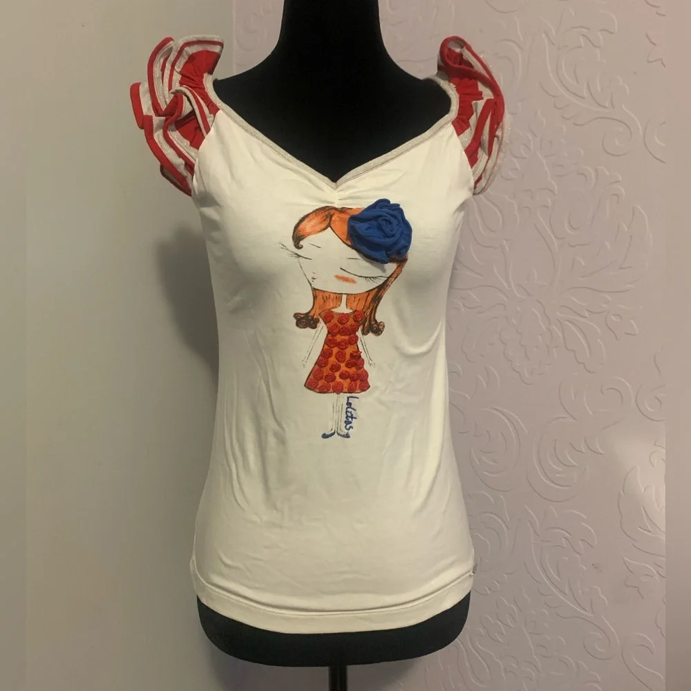 Girly top - Picture 1 of 4